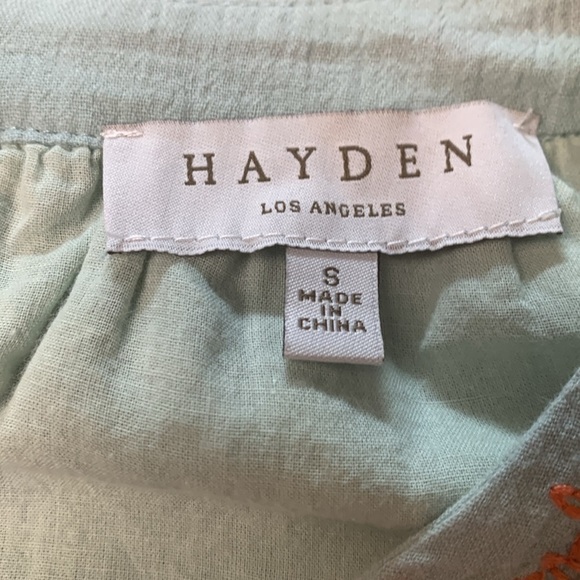 Hayden 100% Cotton Dress Light Green Bohemian Vibe Lined Lightweight - Picture 5 of 10